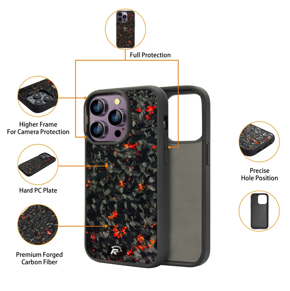 Coque IPhone Rupteur en Carbon Forgé - R2.0™